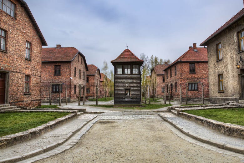 Les baraques d'Auschwitz Birkenau