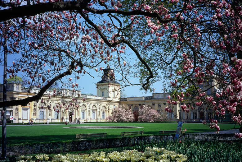 Jardines del Palacio de Wilanów