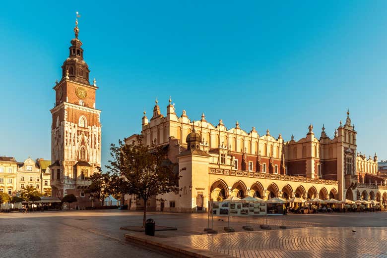 La Lonja de los Paños en Cracovia