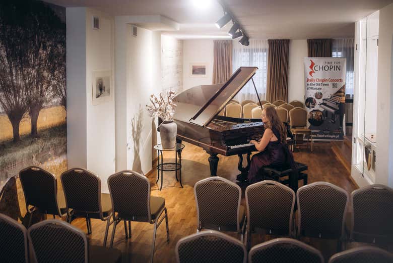 La sala en la que disfrutaréis del concierto de Chopin