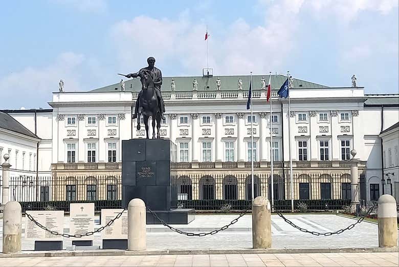 Contemplez le palais présidentiel