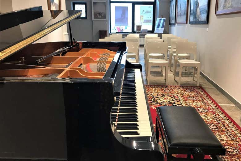 Piano de la salle de concert