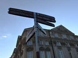 Letreiro em polaco