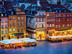 Place du marché de nuit
