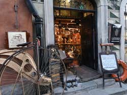 Negozio di antiquariato a Varsavia