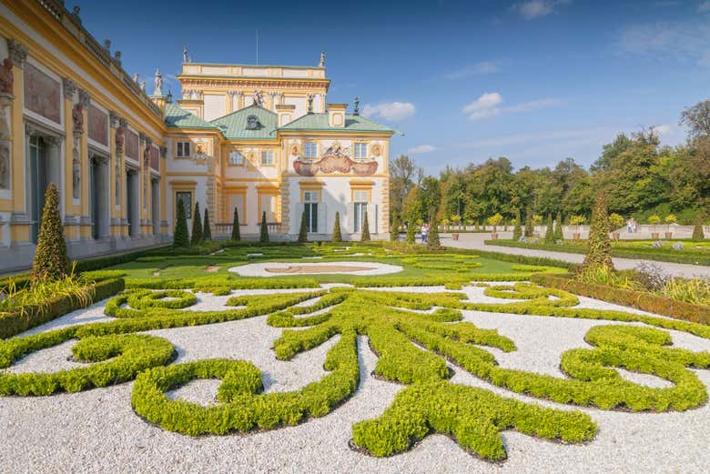 Recorriendo el Palacio de Wilanów