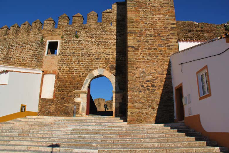 Partie de la muraille du château d'Alandroal
