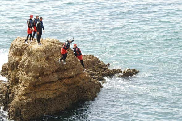 São Rafael Beach Coasteering Tour