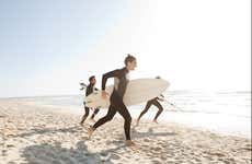 Curso de surfe na Praia da Galé