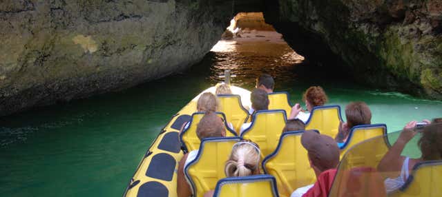 Excursión a las cuevas del Algarve en lancha