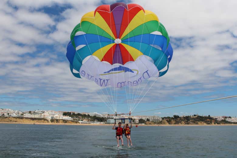 Parachute ascensionnel à Albufeira