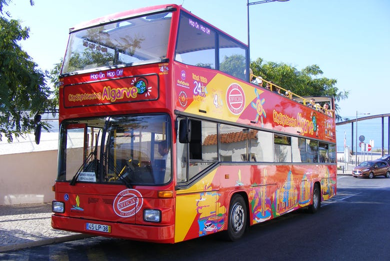 Autobús turístico de Albufeira
