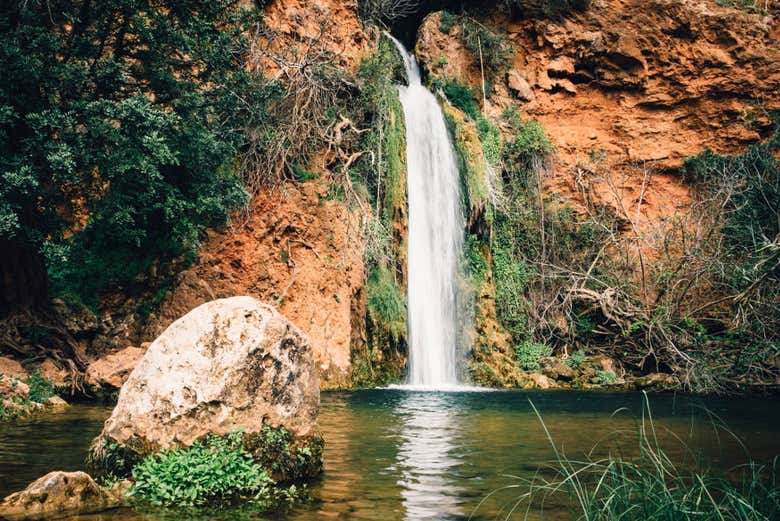 Cascata da Queda do Vigário, perto de Alte