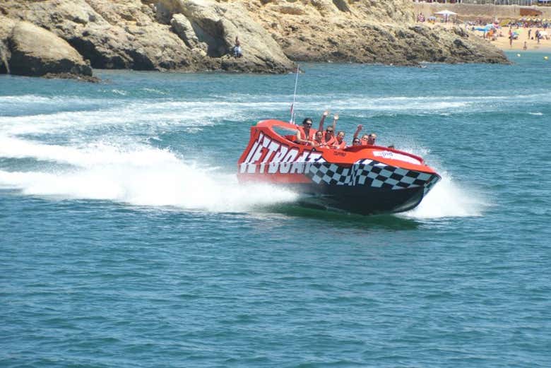 Jet boat en Albufeira