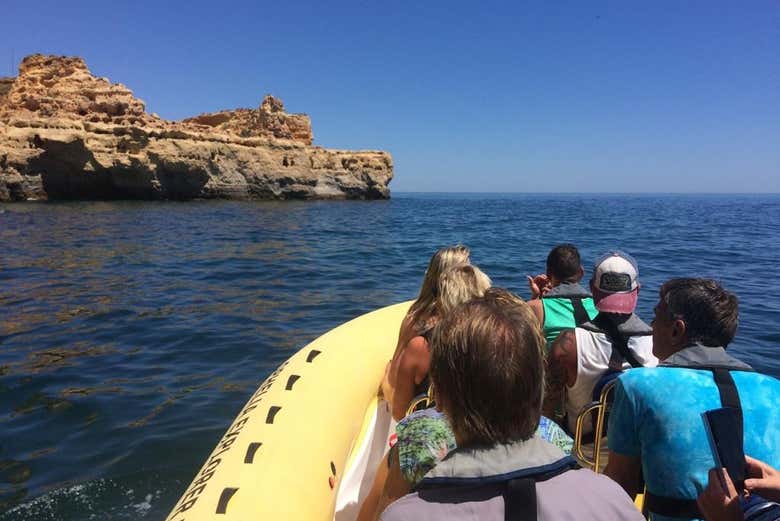 Cruising along the Algarve