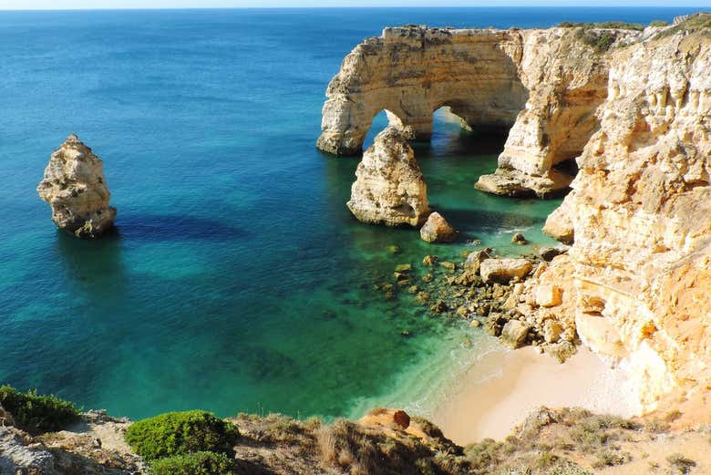 Panorámica de la playa de la Marina