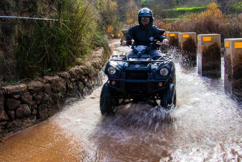 El quad es el vehículo perfecto para terrenos abruptos