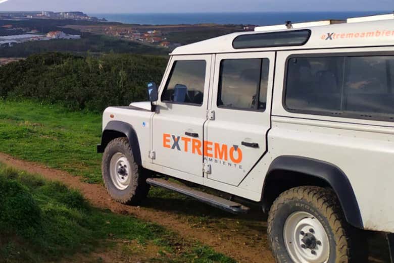 Jeep safari nell'ovest dell'Algarve