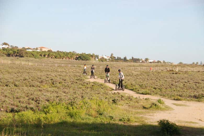 Passeando por Albufeira de segway