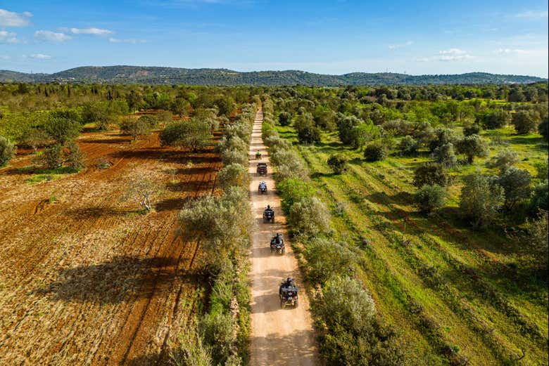 Atravesaremos unos bellos paisajes