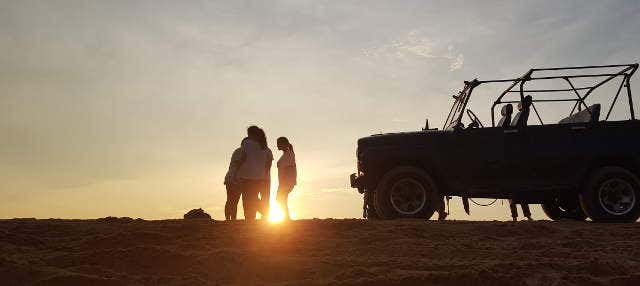 Jeep safari por Albufeira al atardecer