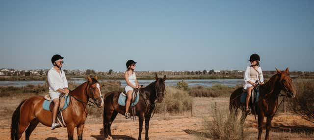 Passeio a cavalo pela Lagoa dos Salgados