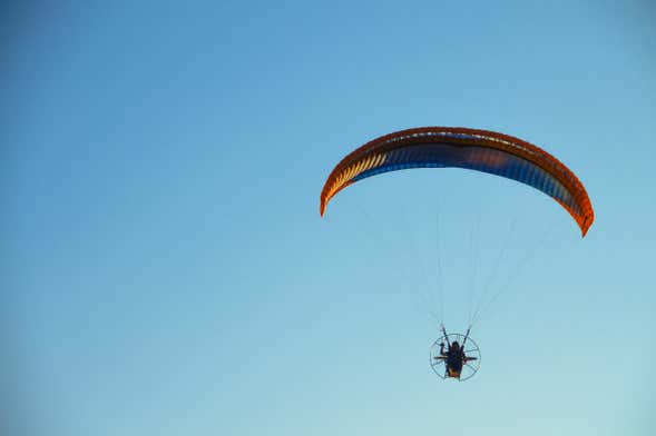 Vuelo en paramotor por el Algarve