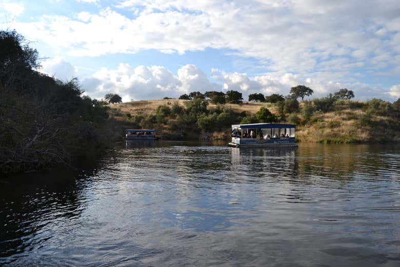 Traversata del lago Alqueva