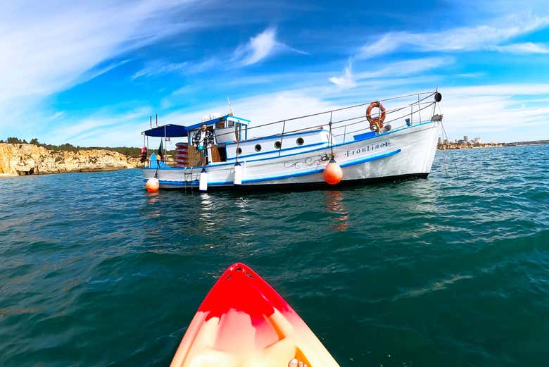 Navegaremos em um barco vintage