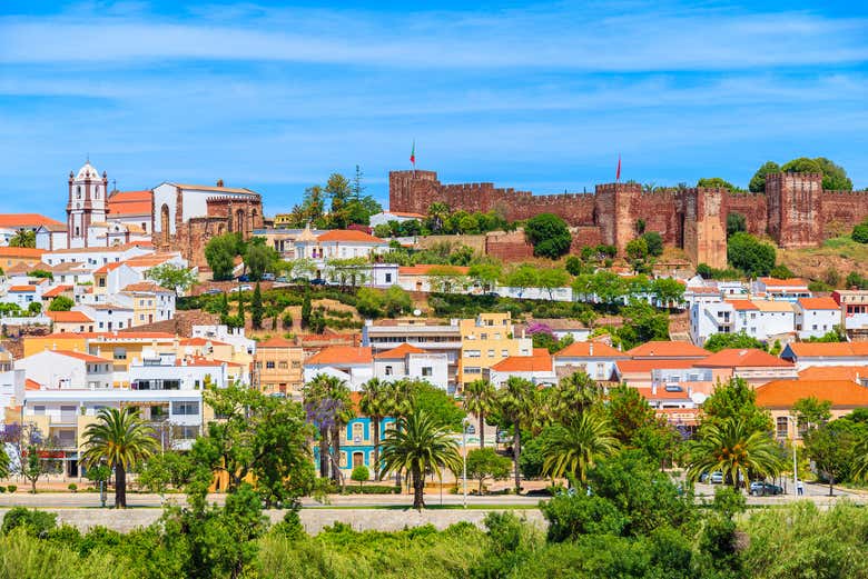 Panorâmica de Silves, um dos povoados mais bonitos do Algarve