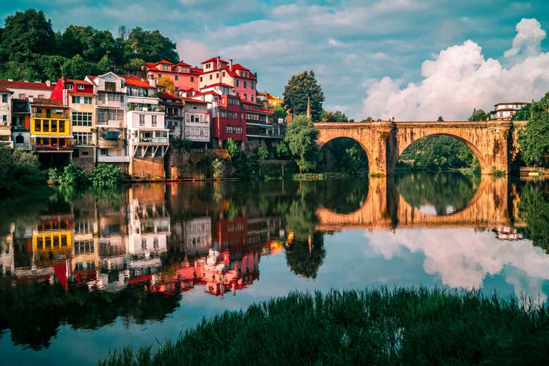 Ponte de pedra de São Gonçalo, em Amarante