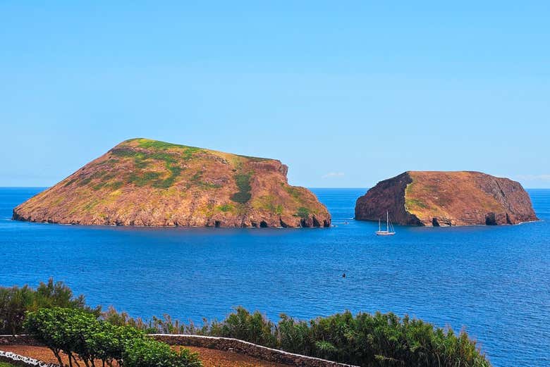 Les ilhéus das Cabras, îlots des chèvres