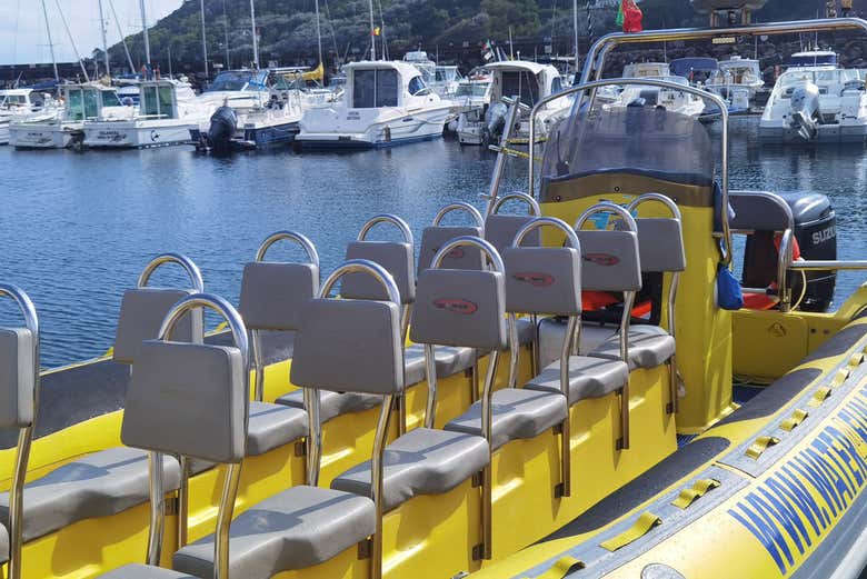 Bateau à bord duquel vous voyagerez