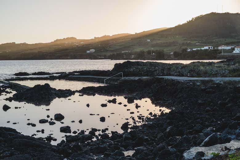 Natural pools at Porto Martins