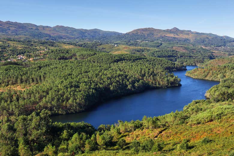 O rio Limia perto de Soajo