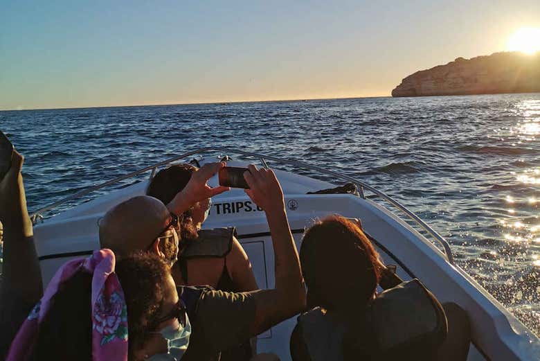 Disfrutando de la travesía