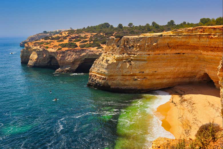 Formações rochosas do Algarve