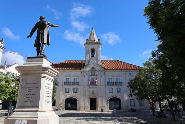 Praça da República en Aveiro