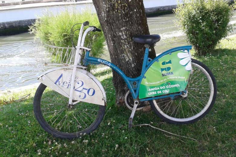 Uma das bicicletas do tour