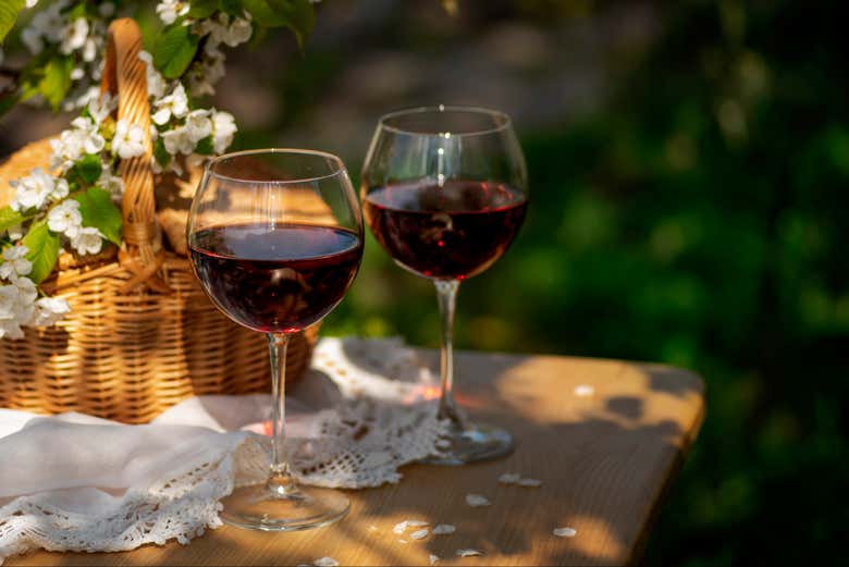Hora de desfrutar da degustação de vinhos