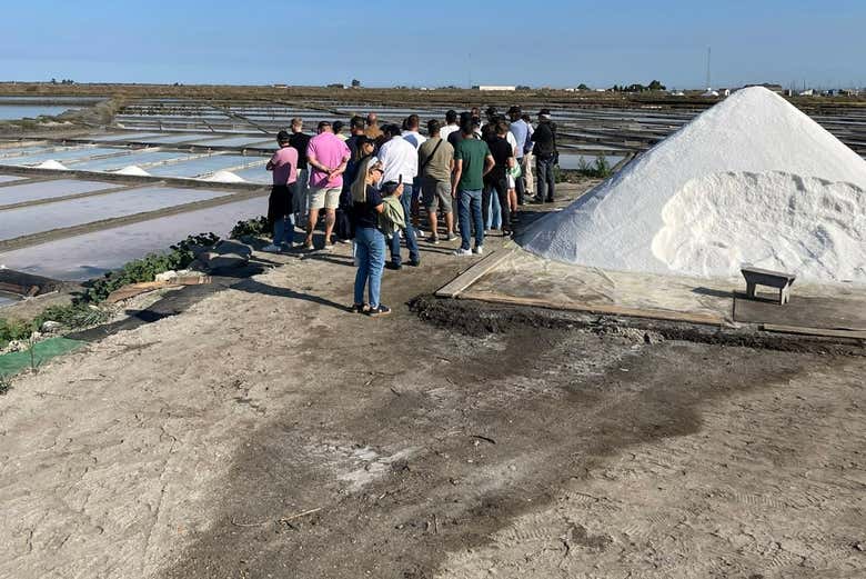 Visitando as salinas de Aveiro
