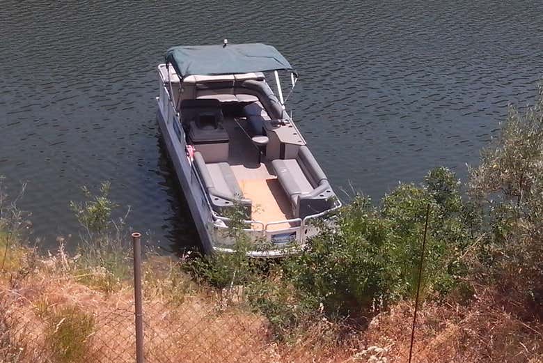 Barco para o passeio