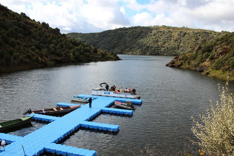 Embarcadouro no Parque Natural do Douro Internacional
