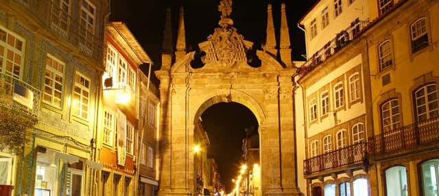 Tour noturno por Braga