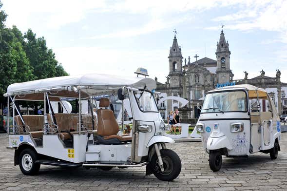 Tour de tuk tuk por Braga