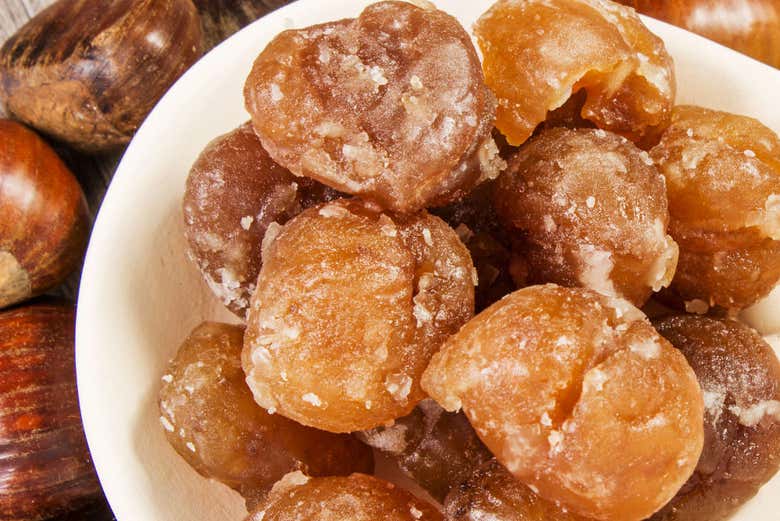 Glazed chestnuts