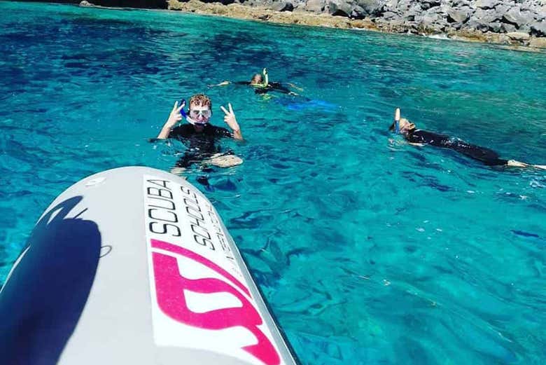 Snorkelling in Ponta de São Lourenço