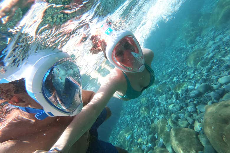 Snorkeling a Ponta de São Lourenço