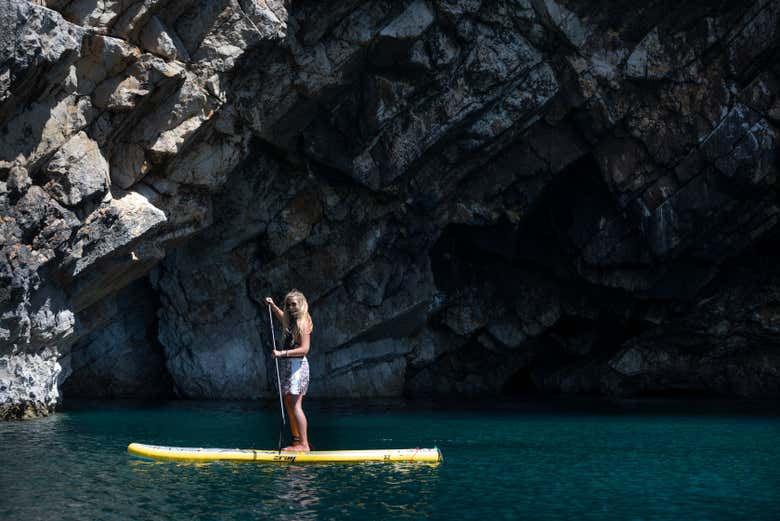 Mantendo o equilíbrio na prancha