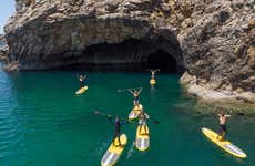 Paddle surf en la playa do Barranco